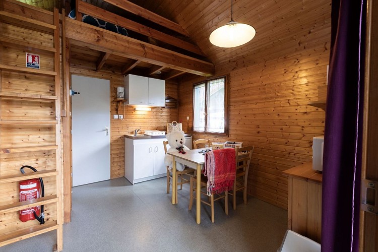Chalets Bois 4 à 6 personnes -  Confort
