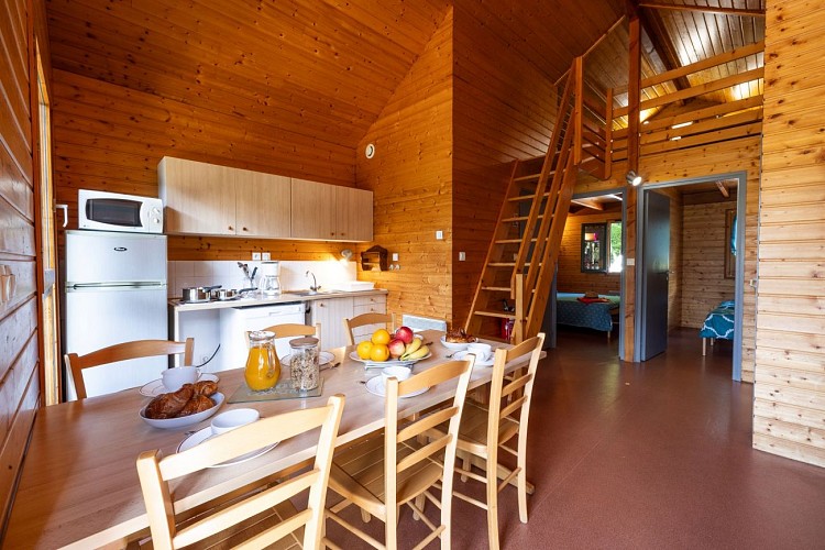 Chalets Bois 4 à 6 personnes -  Confort