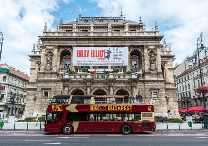 Visite de Budapest en bus panoramique à arrêts multiples - Pass 24h, 48h ou 72h