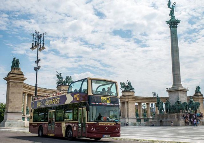 Visite de Budapest en bus panoramique à arrêts multiples - Pass 24h, 48h ou 72h