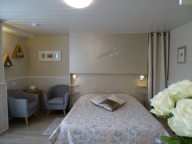 Chambre Pays d'Auge - La Maison de Gabriel - chambres d'hôtes à Bréville-les-monts