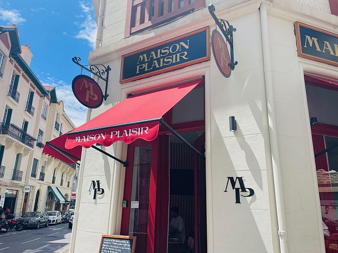 Maison plaisir Biarritz devanture 2