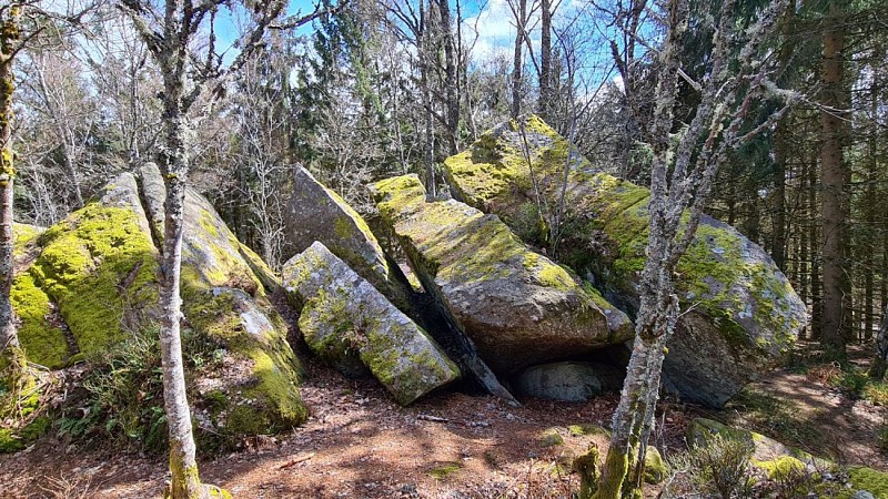 Les roches de la Moulure