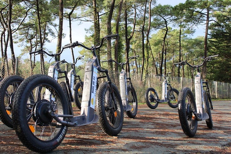 Location de trottinettes et mobylettes électrique, Marsh and Sea