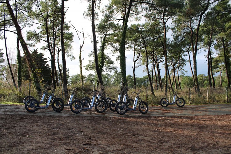 Location de trottinettes et mobylettes électrique, Marsh and Sea