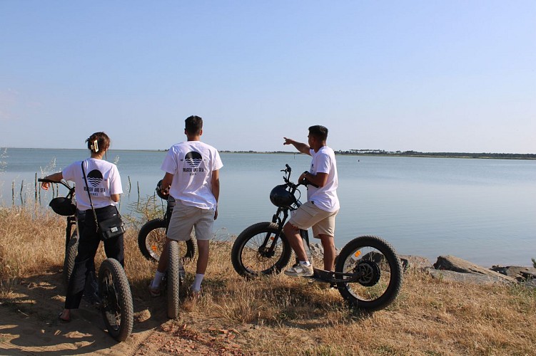 Location de trottinettes et mobylettes électrique, Marsh and Sea