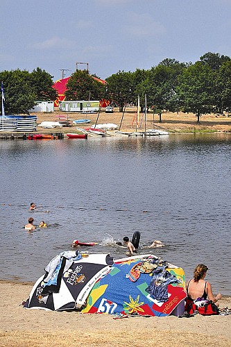 Plage Aménagée de l'étang Aumée