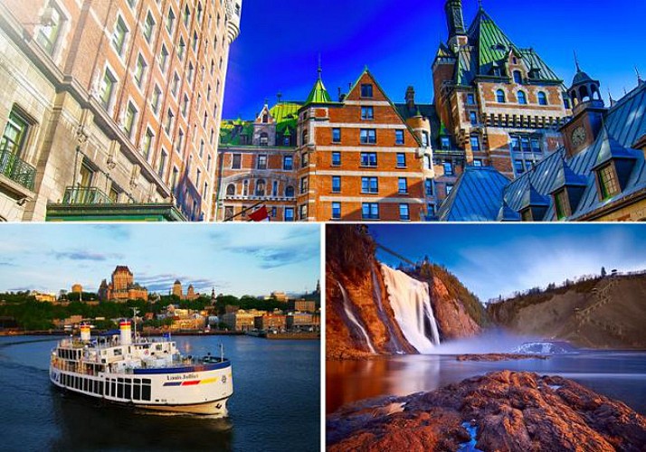 Excursion à Québec & Chute Montmorency avec croisière sur le Saint Laurent - Au départ de Montréal