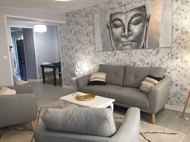 Gîte de La Dive - Salon