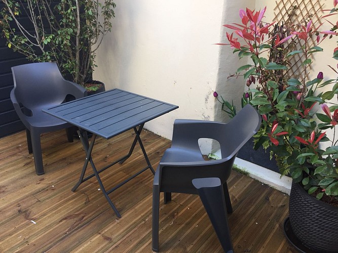 Gîte de La Dive - Terrasse