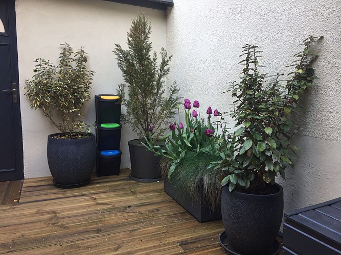 Gîte de La Dive - Patio 2