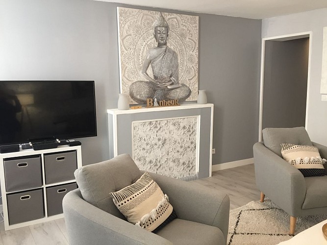 Gite de La Dive - Salon