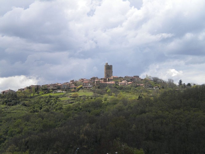 Medieval keep of Montpeyroux
