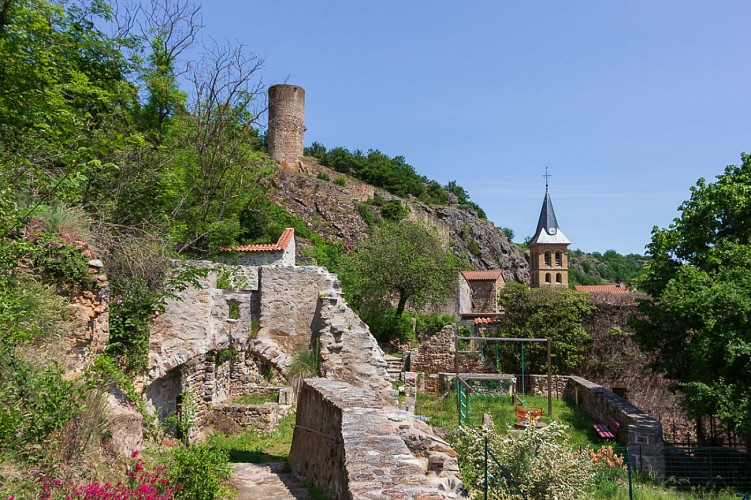 The village of Saint-Floret