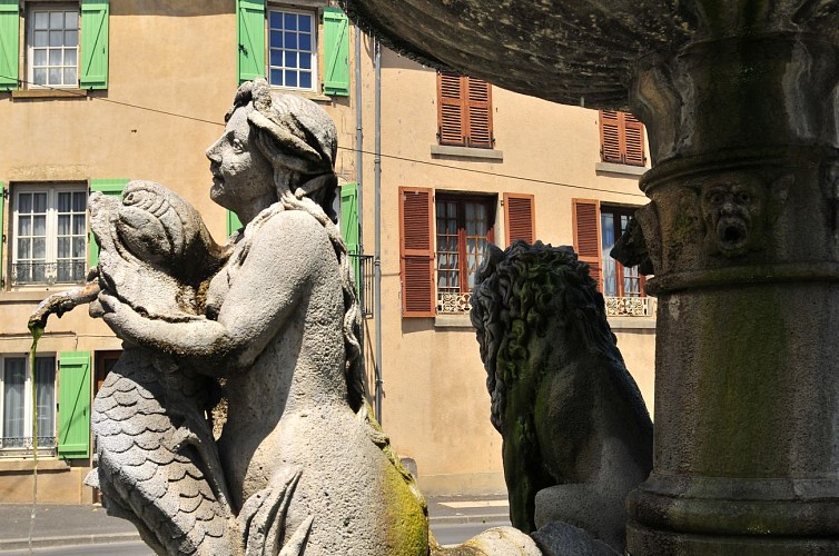 Fontaine aux lions de Plauzat