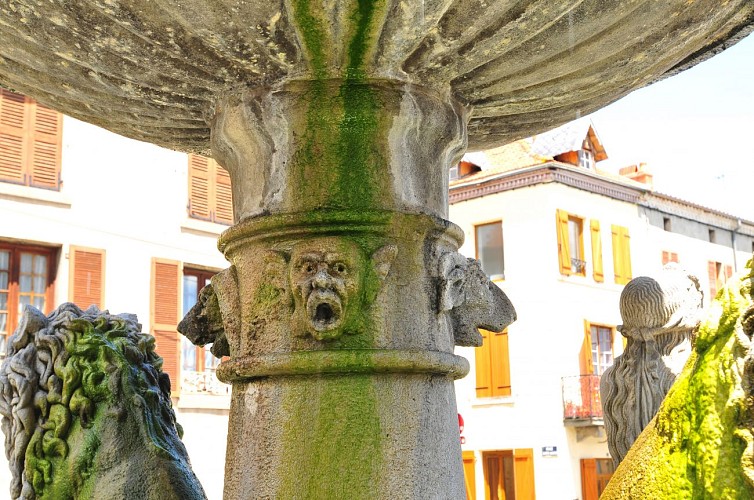 Fontaine aux lions de Plauzat