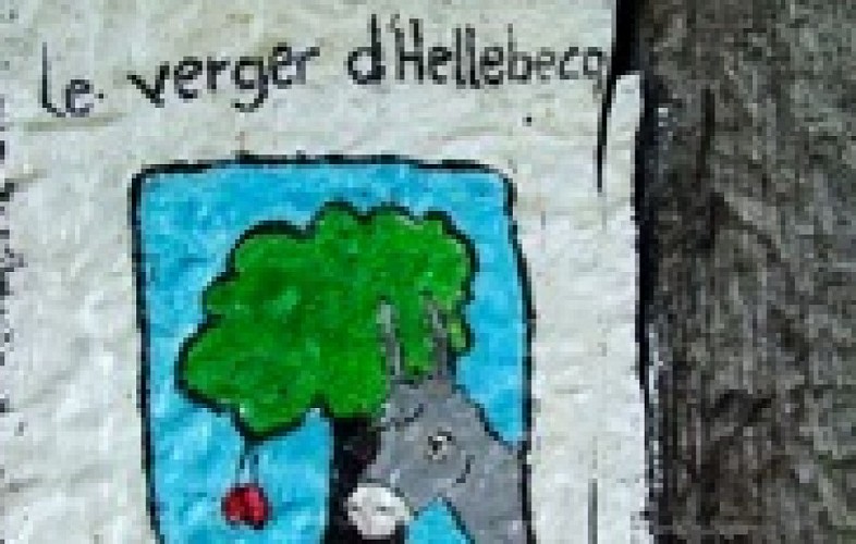 La yourte du verger d'Hellebecq