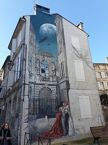 Visite guidée - La BD dans la ville : parcours des fresques murales