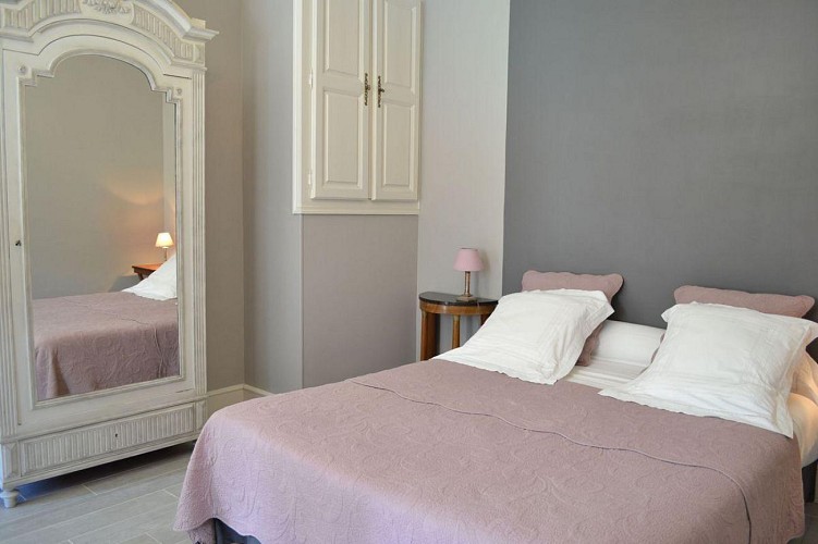 Le Clos Saint Georges - Chambre coquelicots