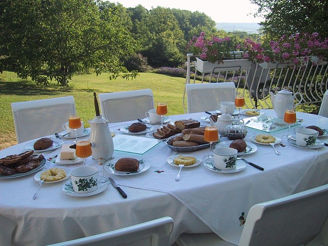 Le Clos Saint Georges - Chambre coquelicots