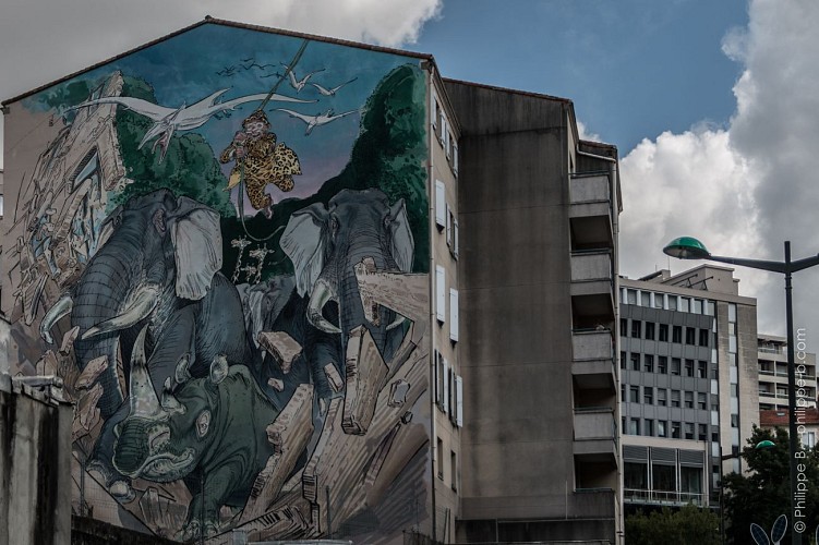 Visite guidée : Les murs peints