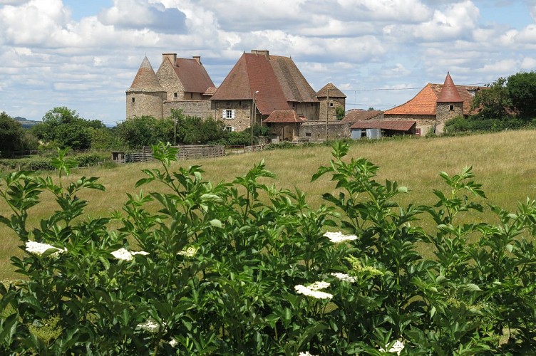 Château de Corcelles, Bourgogne, patrimoine, Randonnée