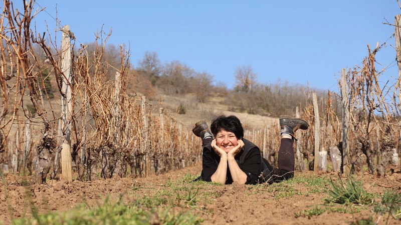 Wine Grower Annie Sauvat