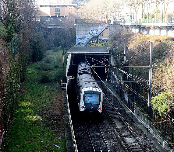 L'ancienne gare SNCF