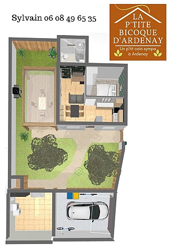 GÎTE LA P'TITE BICOQUE D'ARDENAY