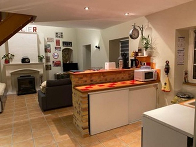 Gite la petite maison Livry cuisine