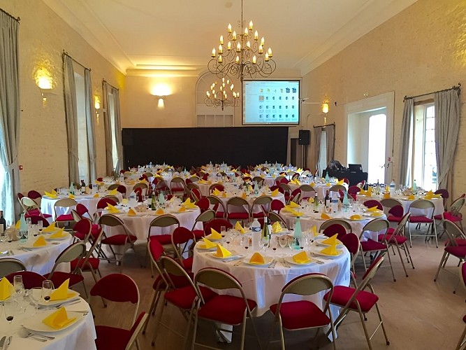 Chateau-de-Canon- salle des Rosières