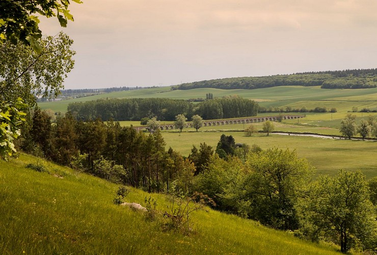 La Côte de Montreuil et l'acqueduc de l'Avre