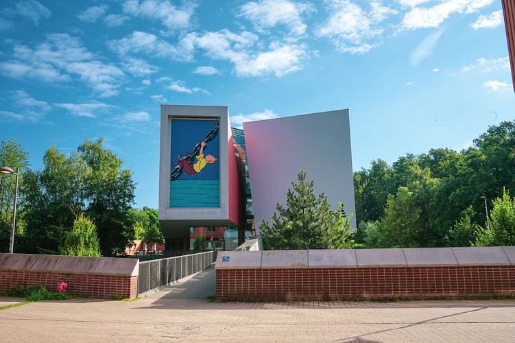 Façade du musée Hergé 2022