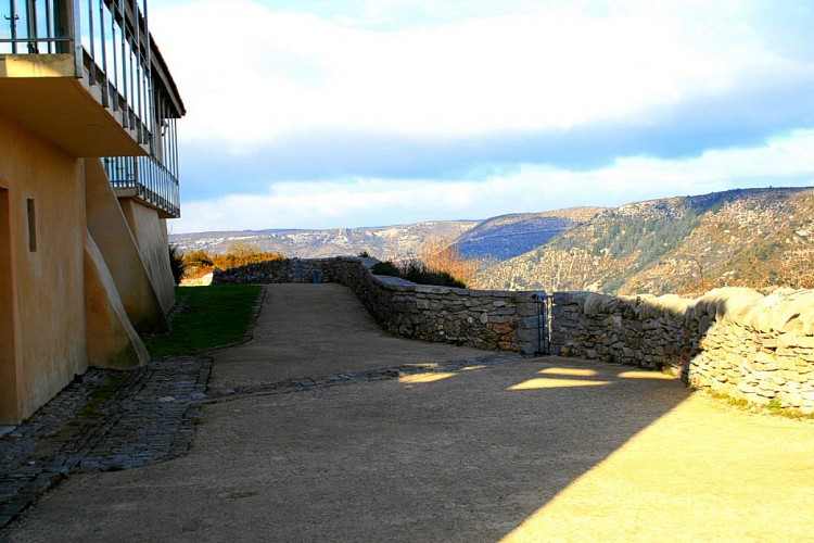 Auberge de la Baume auriol / Point de vue - panorama.