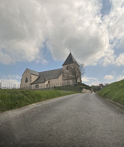 Point de vue de Chavot-Courcourt (à l'église)