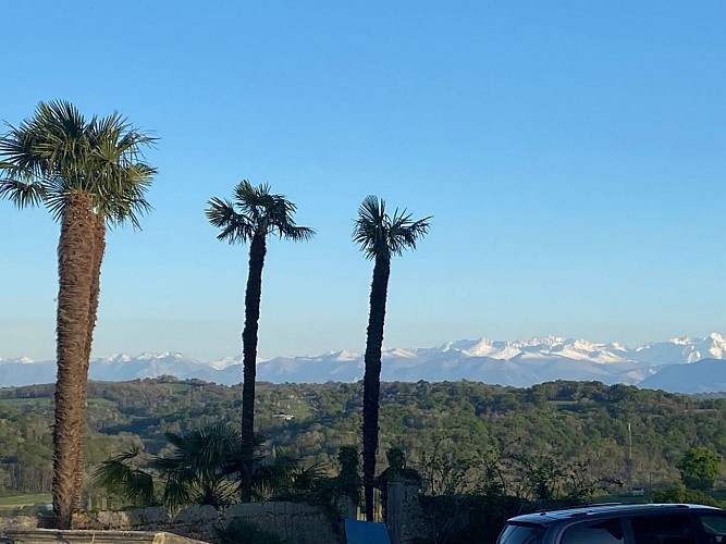 Maison Berducq Vue Pyrénées