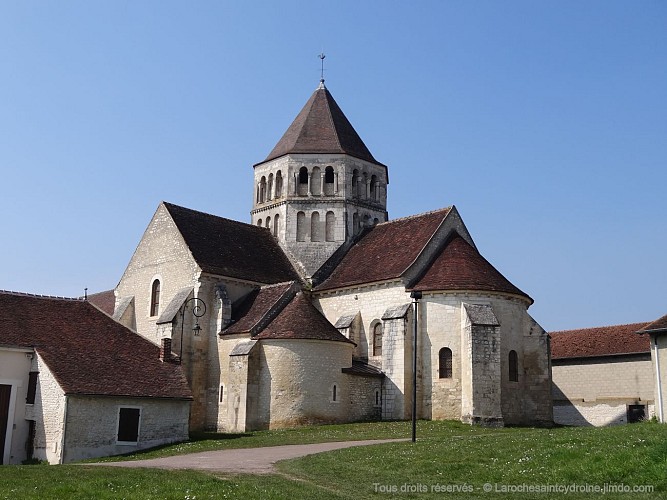 The Romanesque church of Saint Cydroine