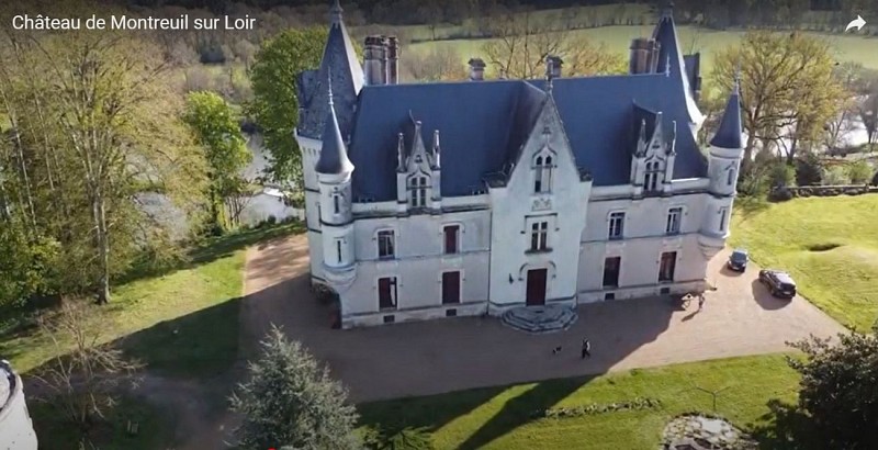 Visite du parc du Château de Montreuil-sur-Loir