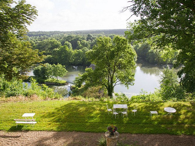 Visite du parc du Château de Montreuil-sur-Loir