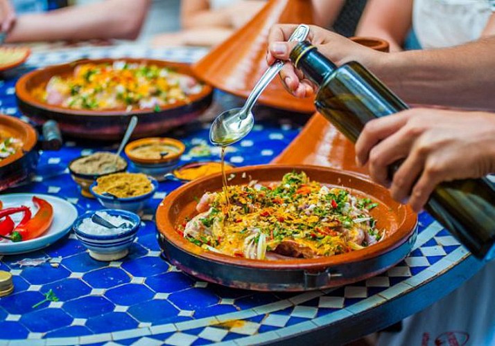 Atelier de cuisine marocaine à Marrakech