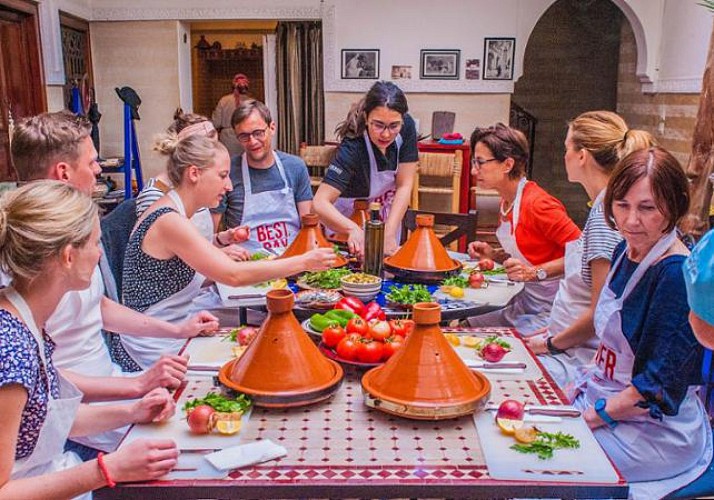 Atelier de cuisine marocaine à Marrakech