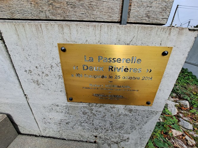 La passerelle (Deux Rivières).