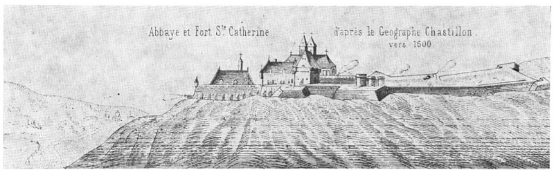 Anciens fossés du Chateau de Bagnères - Fort Sainte Catherine