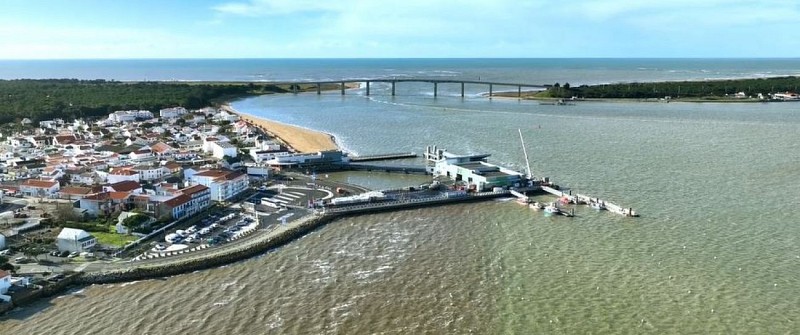 Vue drone L'Huitrière de Fromentine