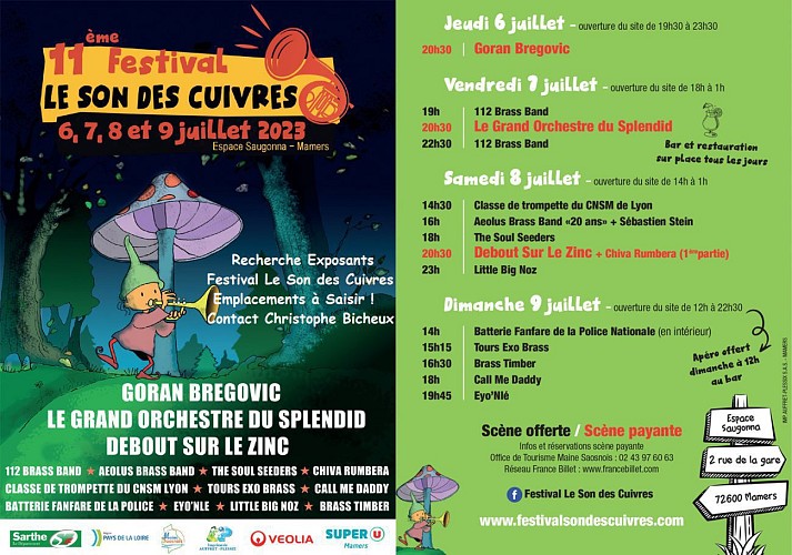 Festival Le Son des Cuivres à Mamers