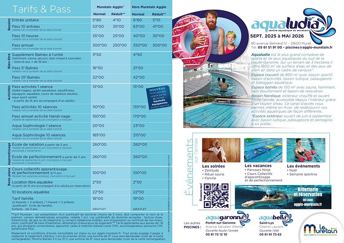 depliant-plaquette1 aqualudia MURET