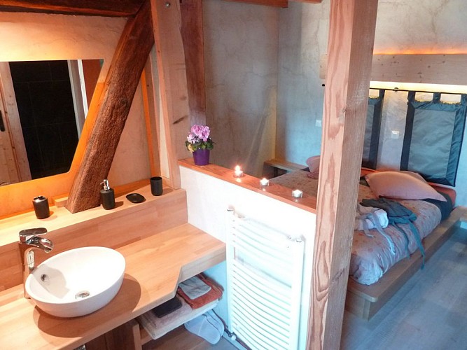 Le Cocon du Morvan - salle d'eau