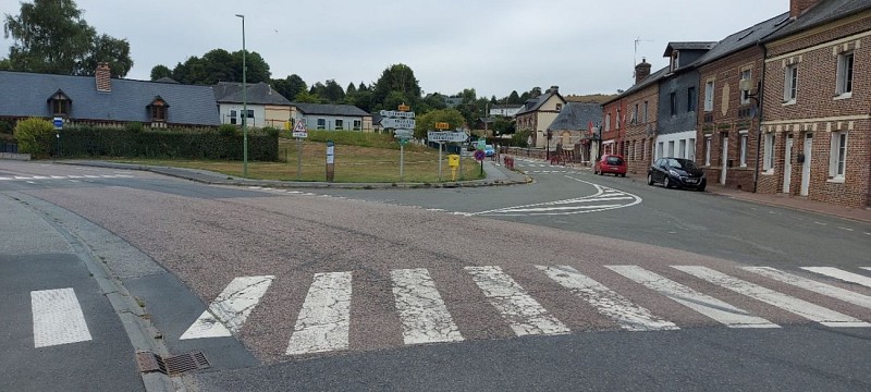 Départ de la randonnée