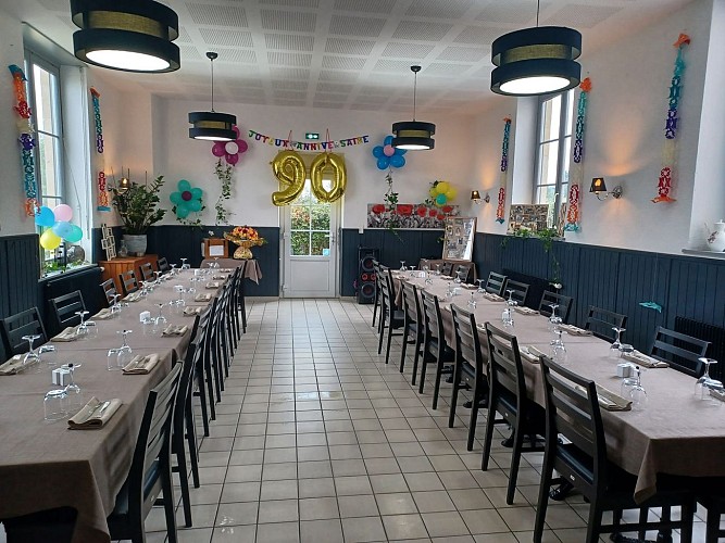 Auberge décorée 90ans