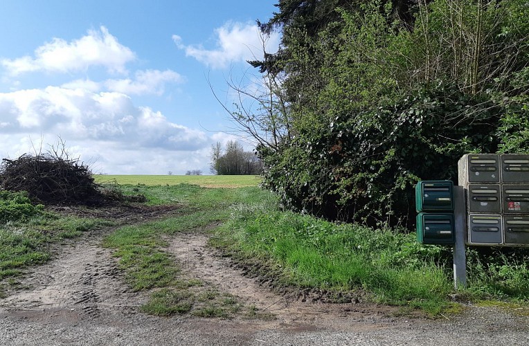 Départ de la randonnée